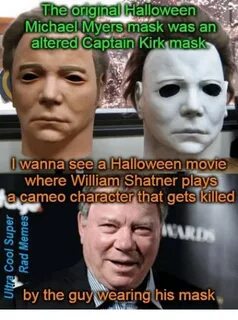 The originalHalloween Michael Myers Mask Was an Altered Capt