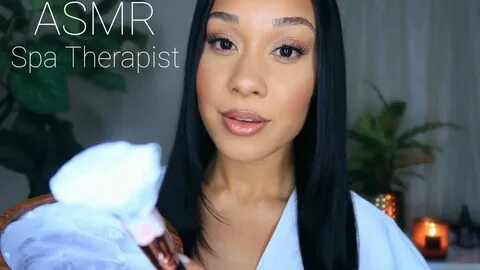 ASMR Spa Therapist Bedtime Facial W/ Layered Sounds * Person