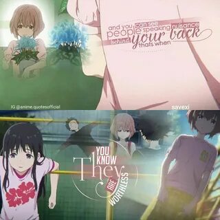 Silent Voice 🍀 Anime love quotes, Anime quotes, Childhood qu
