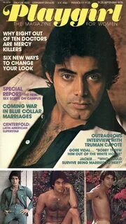 Playgirl magazine, September 1975 - Mexican actor Jaime More