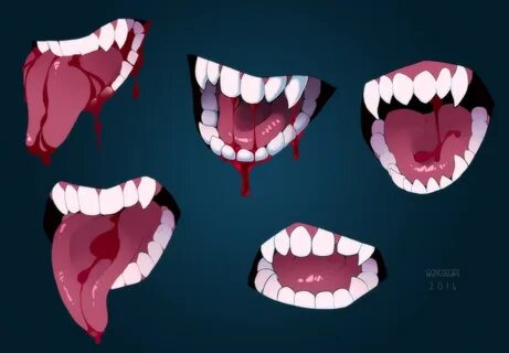 candyslices: "Wanted to practice some teeth and tongues. Use