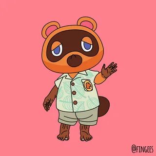 How To Draw Tom Nook From Animal Crossing New Horizons - Deb
