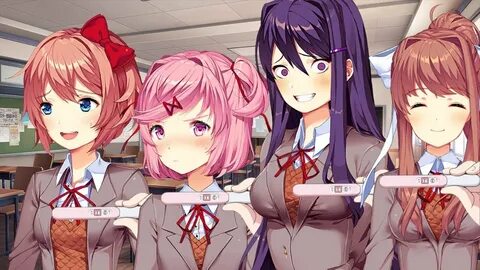 DDLC Harem Ending Part One: Knocking Up All The Girls A DDLC