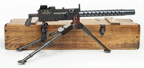 Pin on Browning M1919 machine gun WWII
