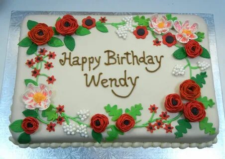 Floral birthday cake Happy 87th birthday, Birthday, Cake blo