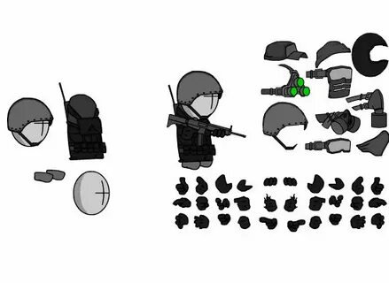 Soldier Madness Combat Sprites by GotBraindawgz on DeviantAr
