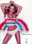 Mariah Carey Rainbow USA Poster POSTER Rainbow Mariah Carey 