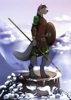 Glance of the guard SoFurry Anthro furry, Furry art, Furry