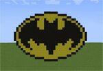 Minecraft Pixel Art Templates Batman williamson-ga.us