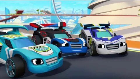 Drivers blaze into Nickelodeon's animated world Official Sit