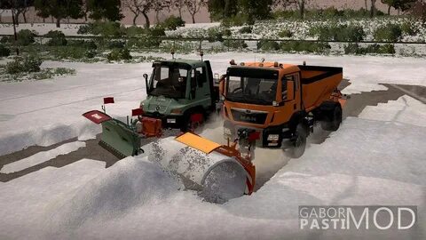 FS19 Snow pack with optional parts v1.0 (5) - Farming simula