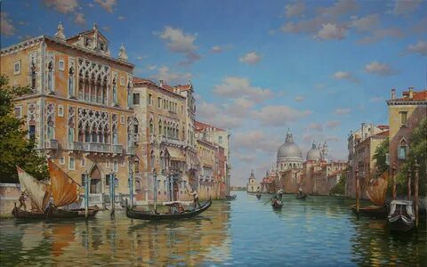 Купить картины с видами Венеции, Картины Венеция купить, Вен