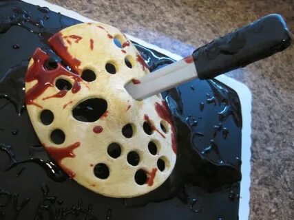 Your Happy Baker: Friday the 13th Jason Voorhees Birthday Ca
