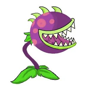 How To Draw A Chomper From Plants Vs Zombies