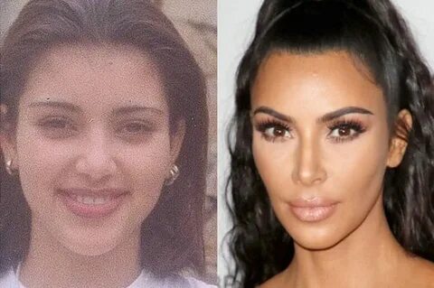 Hot and sexy undiscovered transformation of Kim Kardashian I