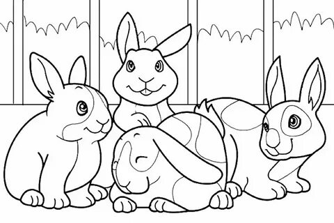 File:Conejos-para-colorear.jpg - Wikimedia Commons