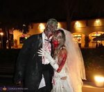 Zombie Bride and Groom - Halloween Costume Contest at Costum