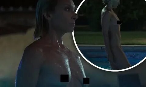 Toni Collette, 45, goes for a swim naked in movie Madame