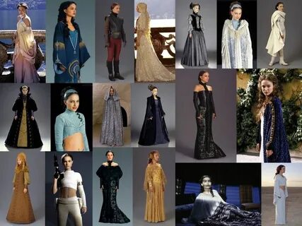 Re-Create one of Padme Amidala's outfits, wear it and re-ena