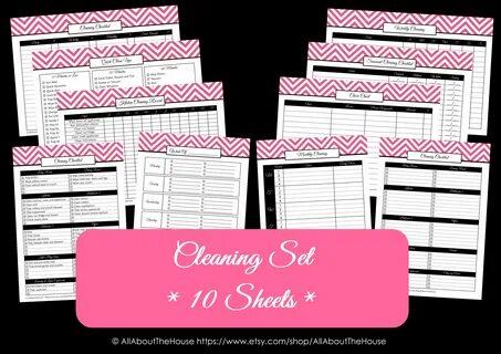 Cleaning Binder Printables Free Early Childhood Education
