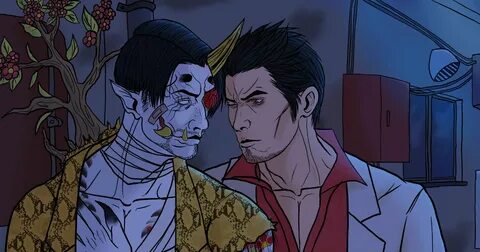 Yakuza, Goro Majima, Kazuma Kiryu / 真 桐 Log 1 - pixiv