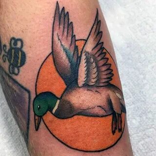 70 Duck Tattoos For Men - Masculine Waterfowl Ink Designs