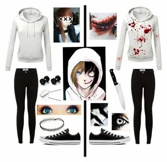 Best 12 "Jeff The Killer outfit " by mikkibear09 on Polyvore