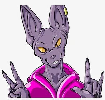 Royalty Free Library Beerus Drawing Face - Beerus PNG Image 