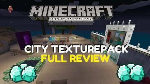 Minecraft Xbox 360: "City Texture Pack" Review! DLC (HD) - Y