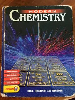 Купить Modern Chemistry by Rinehart and Winston Staff Holt н