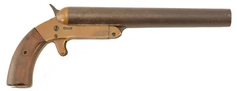 US Navy Remington Flare Gun Marked for New York Navy Yard