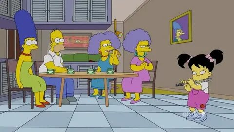 YARN Ling, floor routine. The Simpsons (1989) - S24E11 Comed