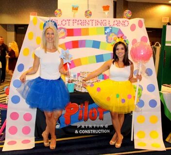 A Sweet Affair! Candyland theme. #Candyland #decor #tradesho