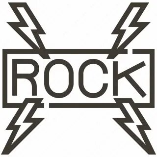 Culture, music, music and multimedia, rock, sign icon - Down