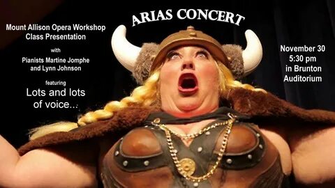 MtA Music: Opera Workshop Arias Presentation - Town of Sackv
