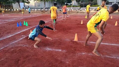 Sharda Kabaddi academy Georai.....skill practice by Dr Ketan