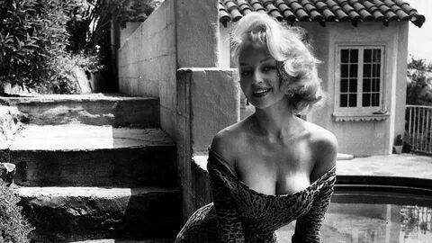 Actress Greta Thyssen Blonde Bombshell of the 1950s and '60s