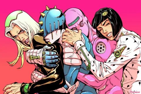 Sticky Fingers (Stand) - Vento Aureo - Zerochan Anime Image 