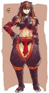 Anime picture search engine! - black hair capcom fishnets hi