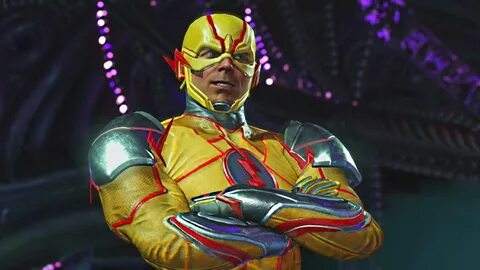 Injustice 2 - Reverse Flash Intro Dialogues, Super Moves And