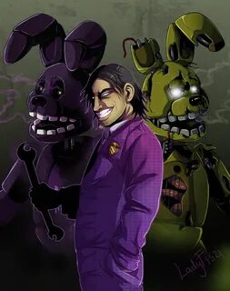 FNAF - purple man Fnaf art, Fnaf drawings, Purple guy