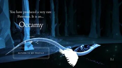 My New Years Gift From Pottermore-A Very Rare Patronus Harry