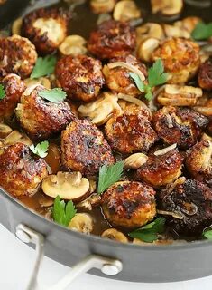 Chicken Marsala Meatballs Recipe Poultry recipes, Chicken re