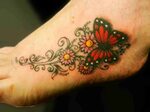 Foot Designs Butterfly tattoos images, Butterfly tattoo, But