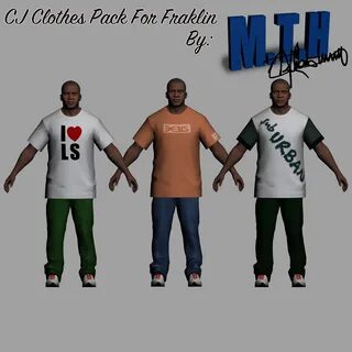 CJ Clothes Pack For Franklin - GTA5-Mods.com