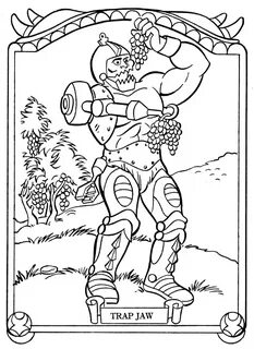 He man coloring pages