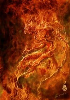 Fire elemental by javi-ure on deviantART Fire element, Fire 