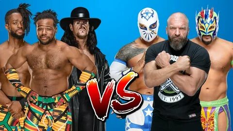 The New Day & The Undertaker vs. Triple H & Kalisto & Sin Ca