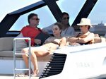 Katharine McPhee caught topless at the yacht while on honeym