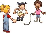 Play Jump Ropes Cartoon Clip Art - Jump Rope Cartoon - (922x